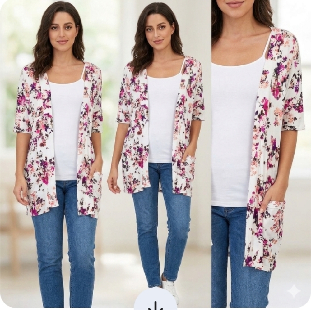 Floral Kimono